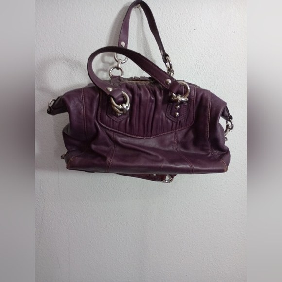 Rare Coach Ashley Purple‎ Bag - Picture 4 of 7